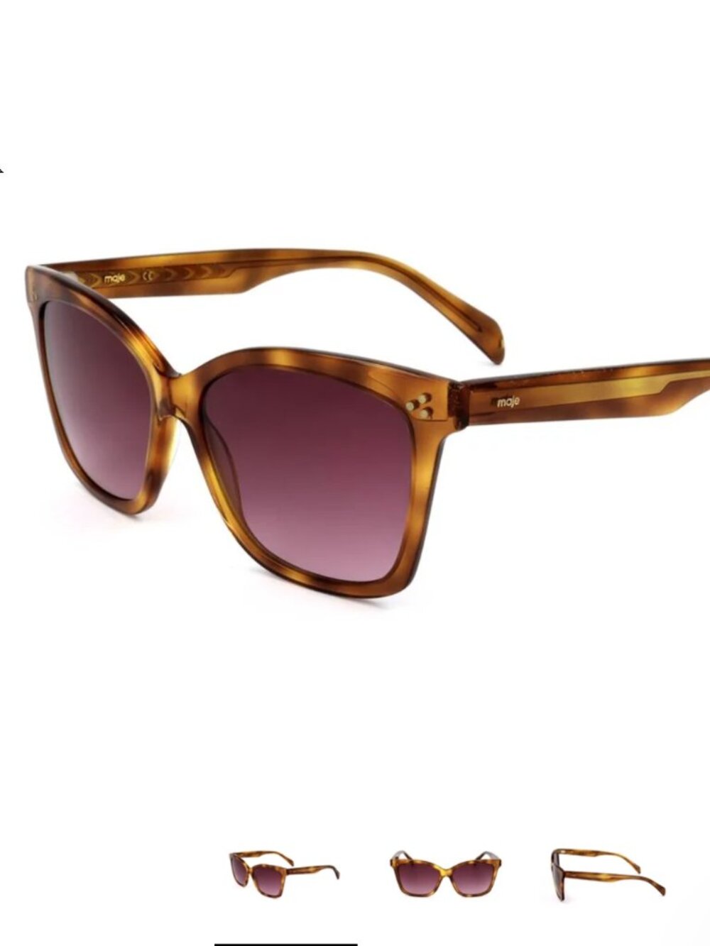 Maje Women's Brown Sunglasses